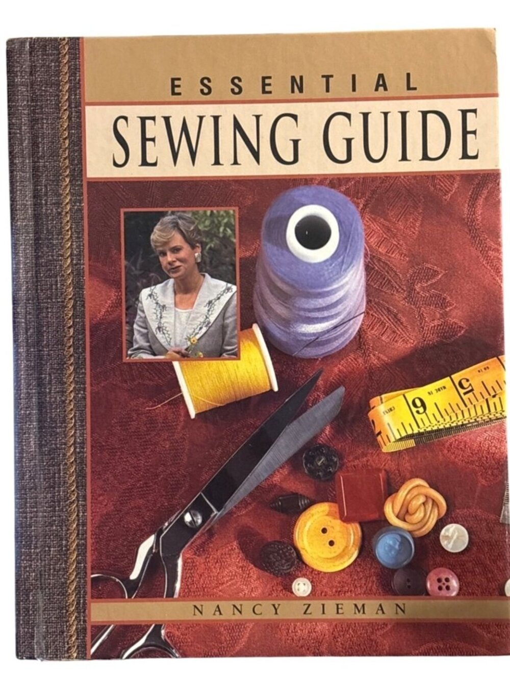 Vintage Essential Sewing Guide Hardcover Nancy Zieman Sewing Techniques Patterns